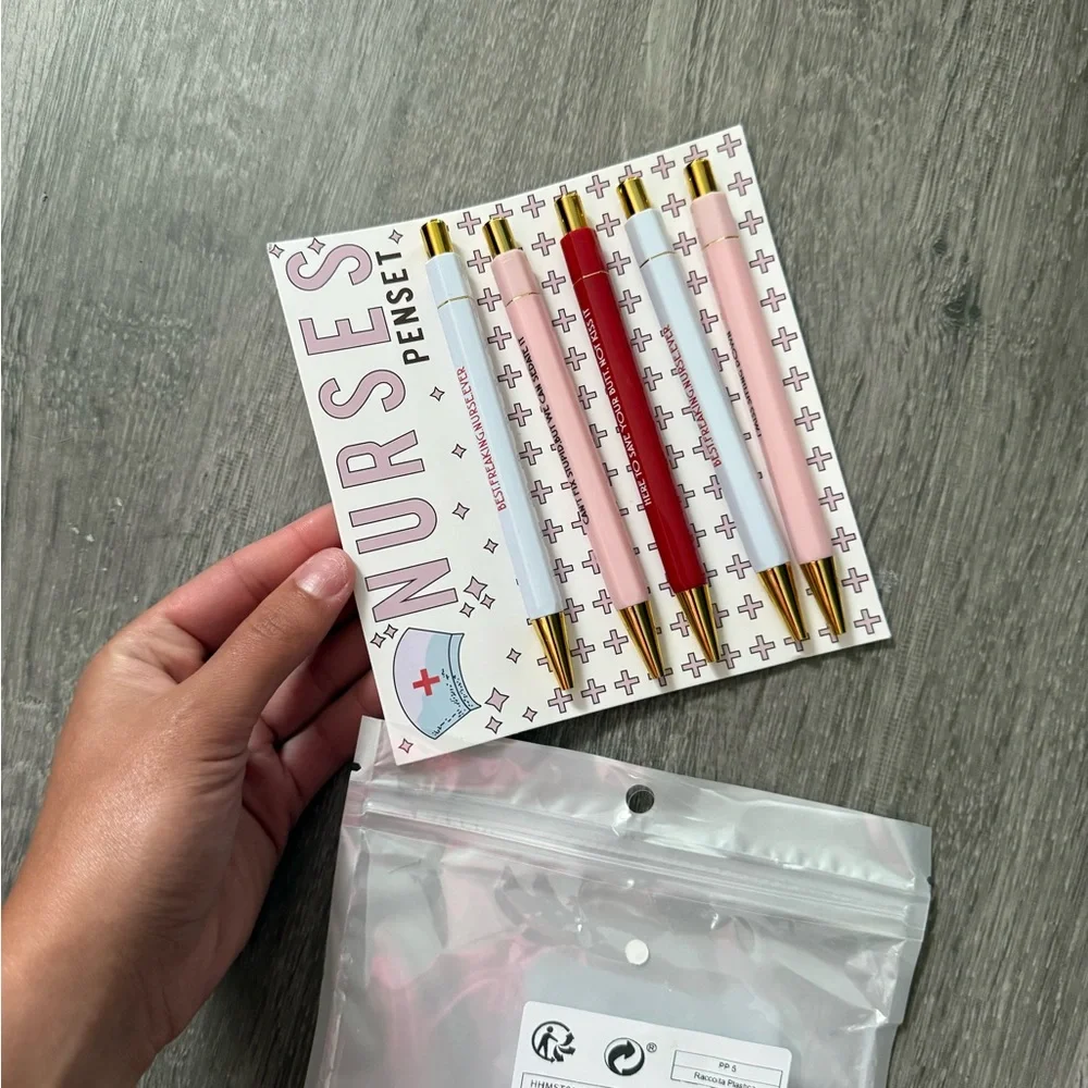 Nurses Pen Set with Gold Accents